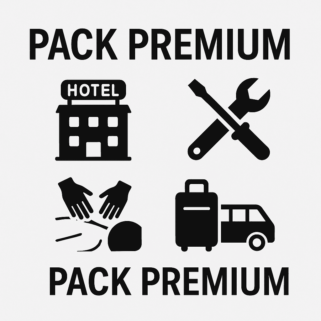 Experience the Transpyr with the MASQUEBICI Premium Pack: comfort, efficiency and quality in every detail